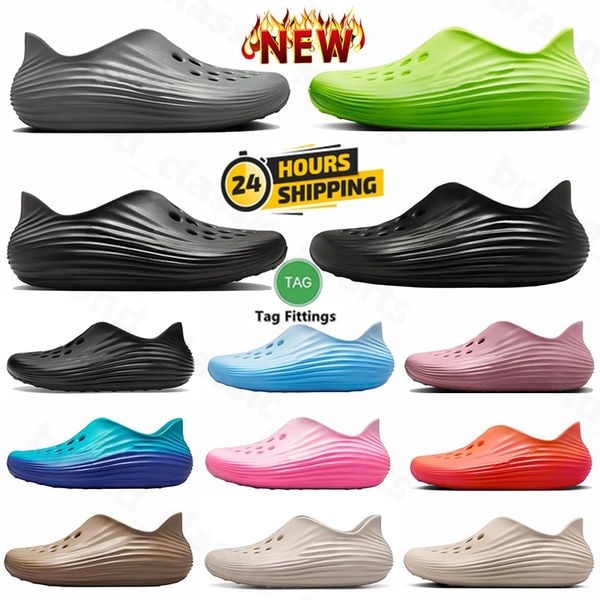 New 2025 Shoes Slippers designer ReactX Rejuven 8 Light Orewood Green Strike Brown Triple Black Grey cool grey volt slippers slides casual shoes