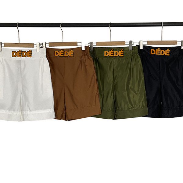 

Men' Shorts Designer Towel Embroidered Letter Drawstring Shorts Summer Men' and Women' Fashion Casual Loose Beach Pants, Black