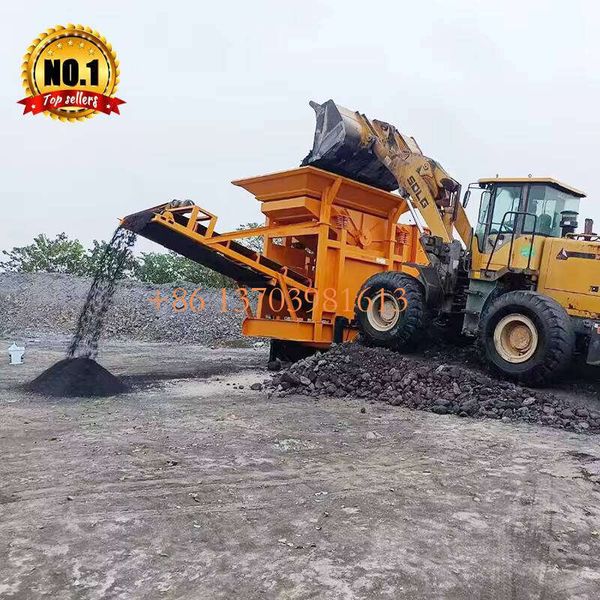 

Best Price Industrial Diesel Engine Mobile Wood Crusher River Stone Crusher
