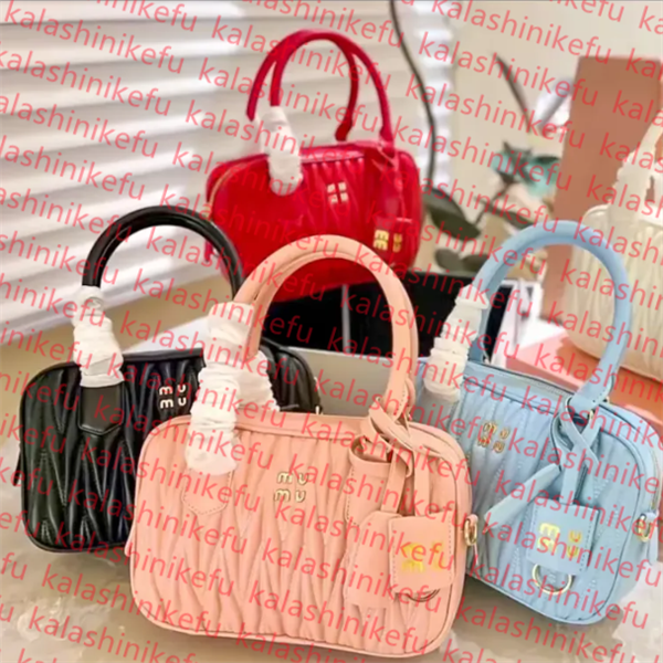 

Women Designer Too Pretty Real Leather Shoulder Bag Girl Fashion Messenger Bags Purses Handbags Day Clutches 2024 New Sheep Skin Bowling Totes, 10#