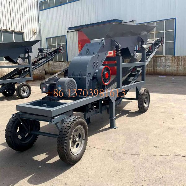 

High Efficiency Mobile Impact Crusher for Granite Basalt