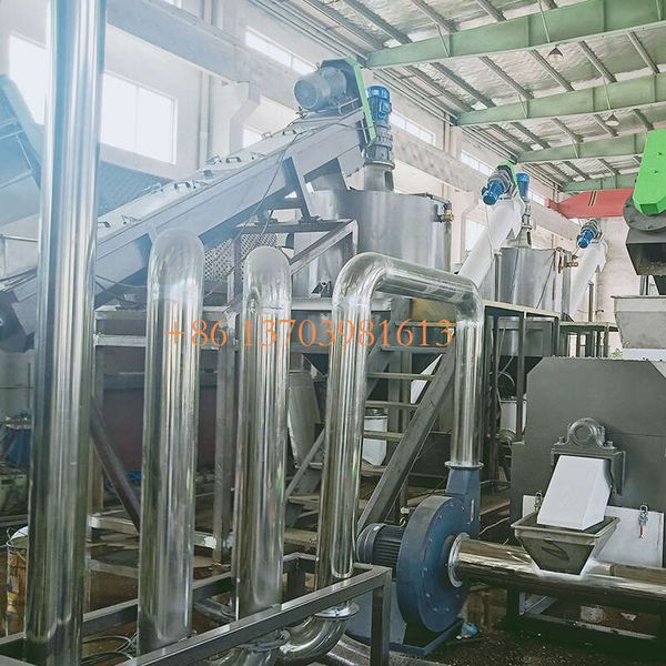 

Automatic PET Bottle Washing Recycling Line with Friction Washing Machine