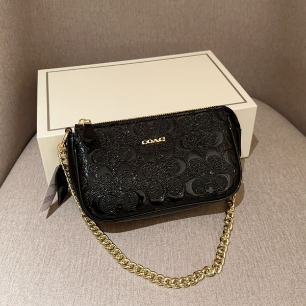 

Designer bag Glossy Leather Majiang Shoulder Bag Women Leather Relief Crossbody bag Luxury Brand Embossed Tote Brown Flower classic Vintage, #13-20cm*14cm*6cm