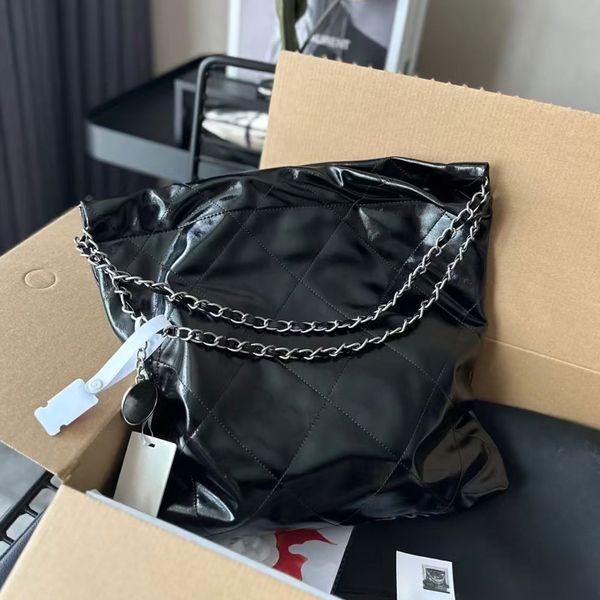 

Designer Shoulder Bag 22 bag Crossbody bag Black Tote Bag Sheepskin Double Letters C Square Stripes Chain Bag Purses Designer Woman Handbag Luxurys Handbags, #1