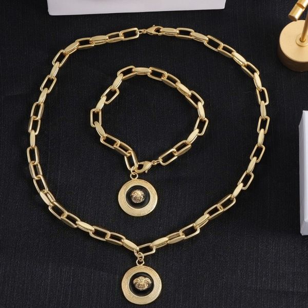 

Necklace for Men Hip-hop Rock Style Chain Necklace Designer Luxury Brand Cuban Chains 18K Gold Necklace Top Quality Jewelry Gifts