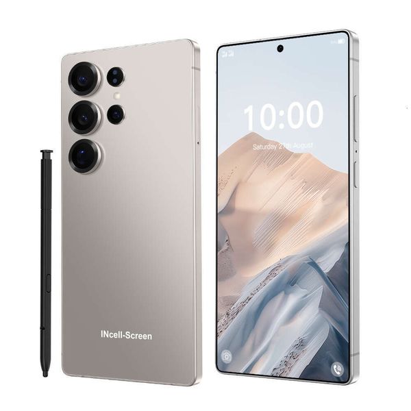 2025 New Original Smartphone S25 Ultra 7.3 inch Full Screen 16GB+1TB Cell Phone 8000mAh 5G Dual SIM Card Mobile Phones Global Version Multi-Language Englishphone