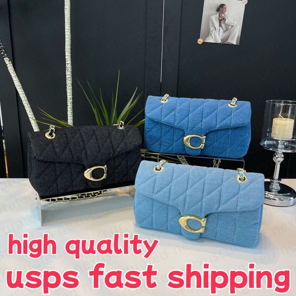 

10A Tabby luxury bags for purse shoulder handbag purses cross body teri denim bag crossbody designer handbags women 2025, C16