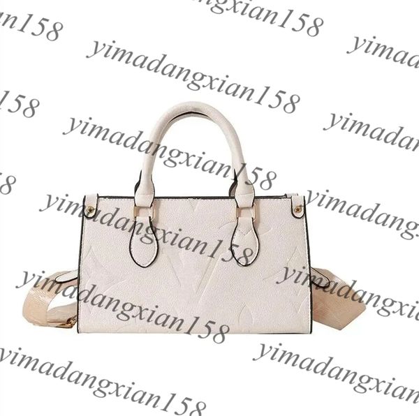 

M46653 Luxurys handbag clutch Designer bag EAST WEST Genuine leather tote top handle small pochette embossed bags with mini purse Womens mens crossbody Shoulder Bag, Wallet