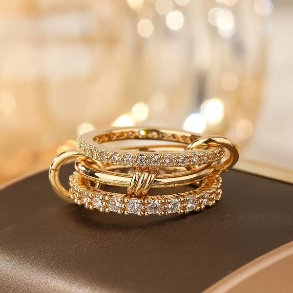 Ring Jewelry Fashion Rhodium Plated ladies high quality diamond jewelry rings designer women including specifications for multiple scenarios