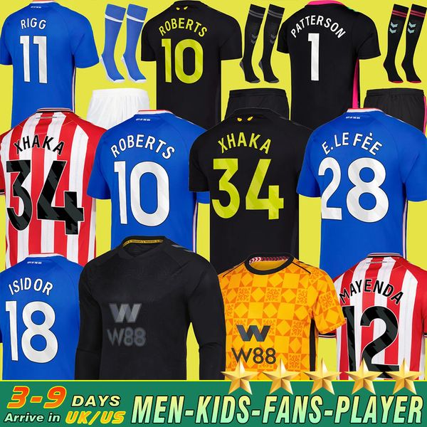 

25 26 sunderland soccer jerseys Isidor AWAY FINAL Remembrance Retro Mayenda Rigg JOBE ROBERTS ba CLarke Ekwah 2025 26 football shirts top men kids kit football jersey, Beige