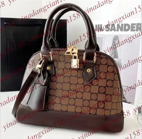 

Men Women Luxury Designer Shoulder Bags Women Shell Bag Canvas Leather Handbags Ladies Tote Womens Purse Messenger Bags, Wallet