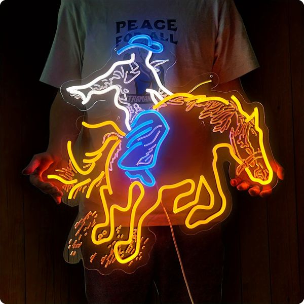 Urban Style Neon Party Sign: Perfect Gift for Birthdays & House Parties
