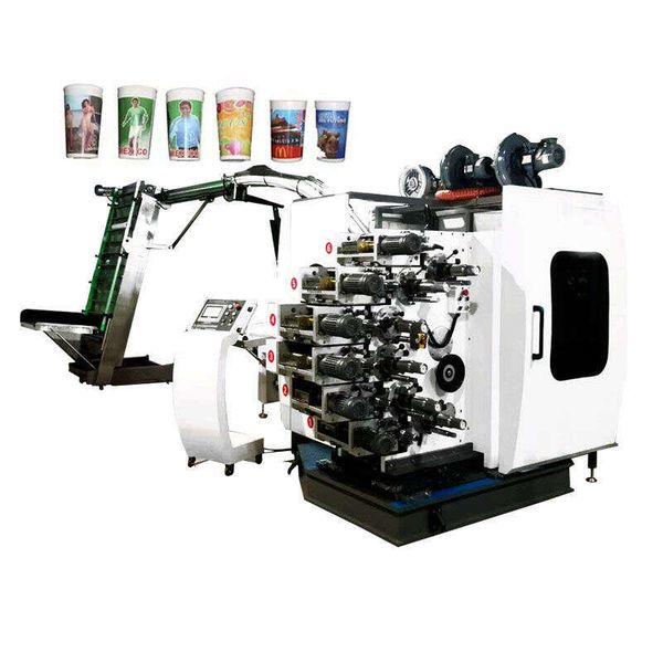 

Hot Sales Disposable Cup Making Machine Plastic Cups Bottle Printer With Factory Price