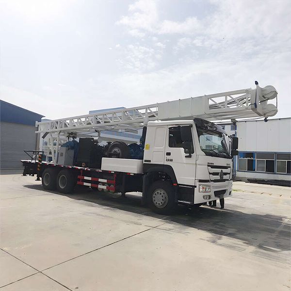 

4000m work over truck-mounted crude oilfield drilling equipment oil well drilling rig