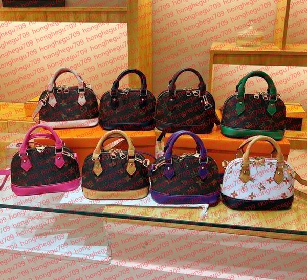 

Classic Lady handbag Fashion Shoulder Bags for Women Brown Checkerboard designer shell messenger Purse Crossbody Bag, Red