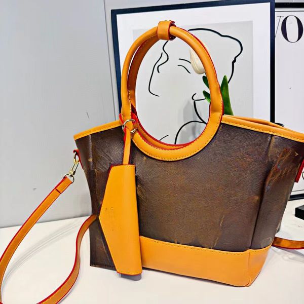 womens designer bag Luxury Bag vintage patchwork tote bag Printed single shoulder crossbody bag