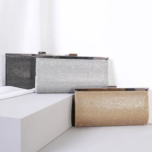 

2025 New Fashion Designer Handbag Banquet Bag Chain Style Handbag High quality Leather Crossbody Bag Casual Wallet Storage Bag, Gold