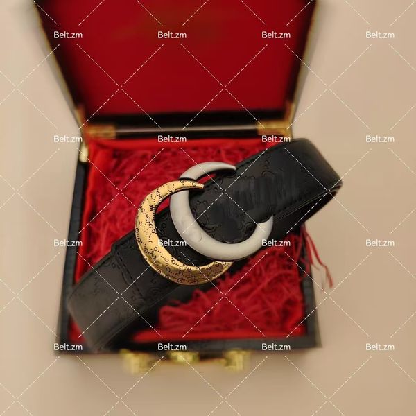 

Chic Unisex Leather Belt from Premium Brand Featuring Sleek Buckle Design, Brown