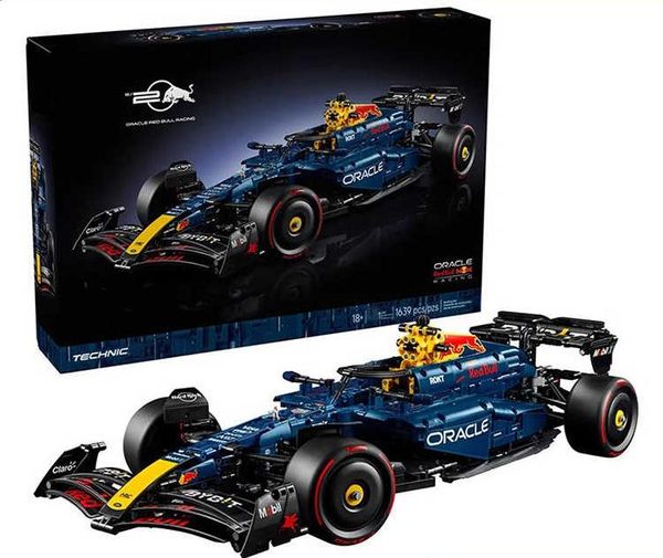 Mechanical Group Series Red Bull Racing BR20 F1 Formula 1 Technical F1 Performance Speed Race Car Compatible MOC Vehicle Model Car DIY Toy Gifts