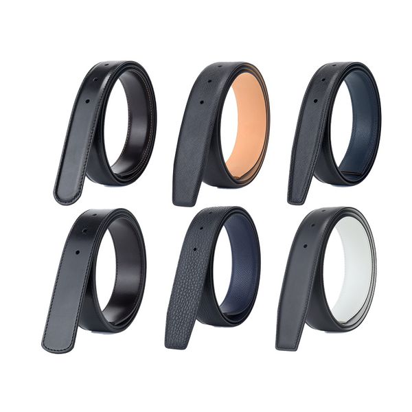 

3.4cm Replacement Belt, High-End Brand Replacement Waist Belt, Headless Men's Belt, Leather Men's Replacement Strap Without Buckle, Img-3874