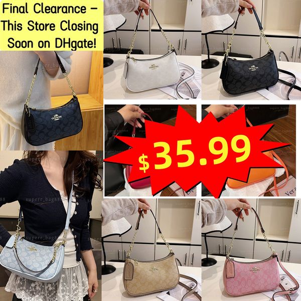 

Teri Bag Designer Bag Luxury Bag Shoulder Bag Retro Flower Printed Quality Leather Zipper Opening Multi Color Chain & Strap Banquet Underarm Bag Crossbody Purse, Coa-10