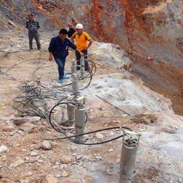 

Portable Hydraulic Rock Splitters Stone Rock Splitting on Sale