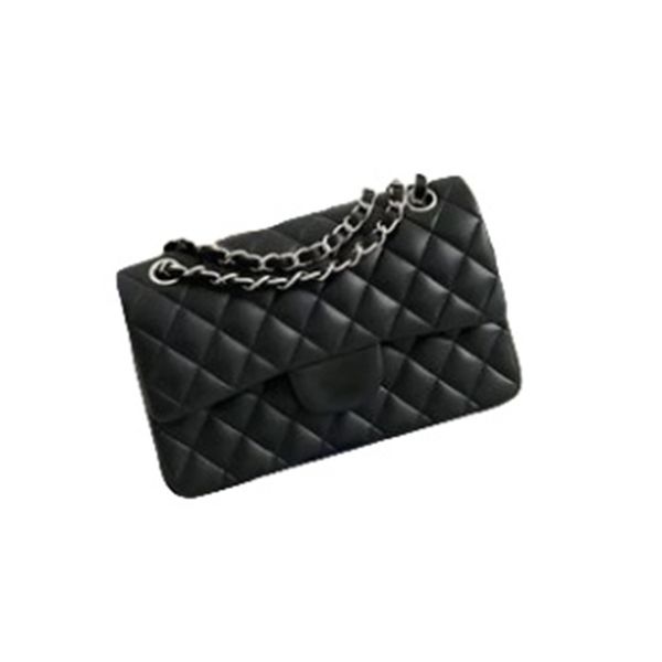 

10A Mirror quality Designer Bag Shoulder Chain Clutch double Flap Bag CC CF Wallet Check Velour Square Strip,Imported From France Official original Genuine Leather, A10