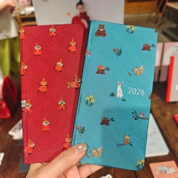 2026 NEW Animal Theme A5 Planner - Cute Wildlife Design with Study Schedule Habit Tracking for Students W251129