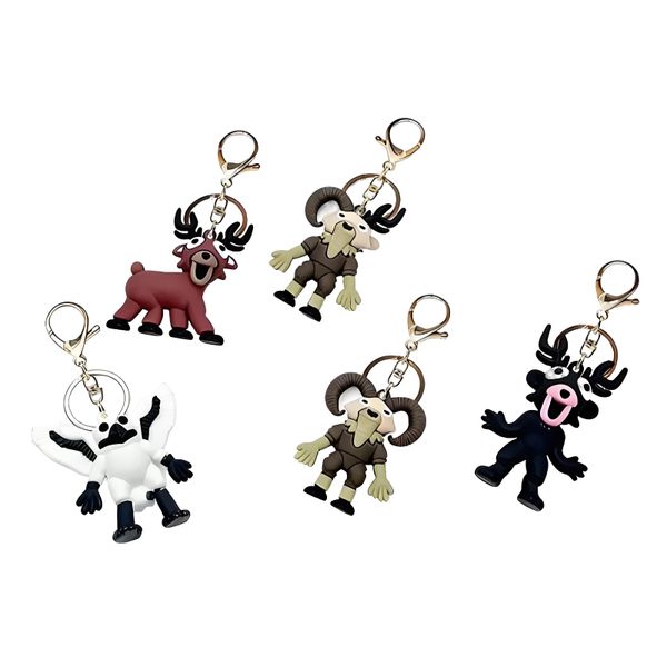 99 Nights in the Forest Keychain Toys Game Peripherals Elk Doll Keychain Pendants Backpack Decors Collectible Ornaments Birthday Gifts Fast Shipping!-wq