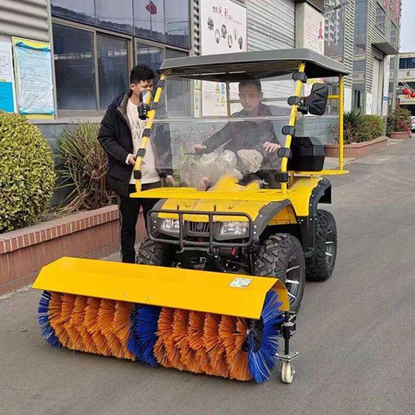

Robust Driven Snow Sweeper for Construction Sites