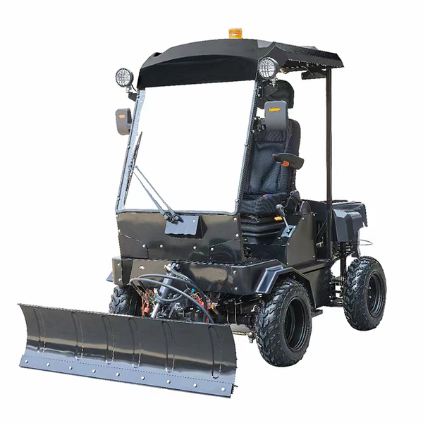 

Convenient Electric Start Single-Stage Snow Blower - Easy Clearing Process