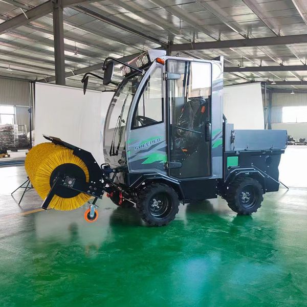 

Enclosed Cab Crawler Mounted Snow Blower With Heating And Cooling