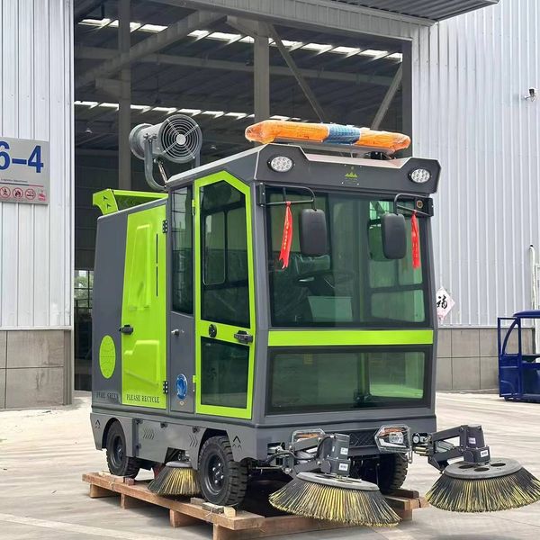 

Automated Driverless Sweeper Prototype For Smart City Applications
