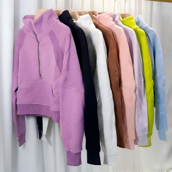 

Winter women's sportswear, fitness clothes, freestyle warm clothes, casual sportswear tops, Black