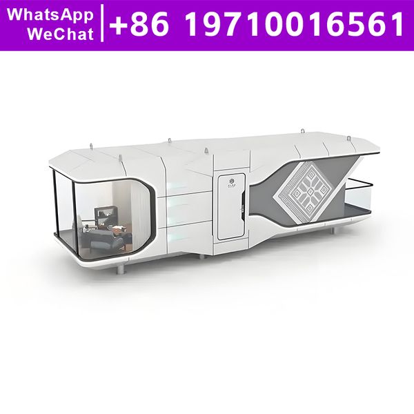 

Luxury Modern Outdoor Modular Prefabricated House for Spain Hot Sale Space Capsule Home Manufactured Home Prefab Houses Low Cost