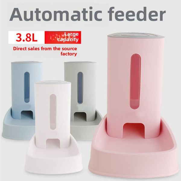 Automatic Pet Feeder & Waterer: Smart Timer Controlled Dishwasher Safe Dual Functionality