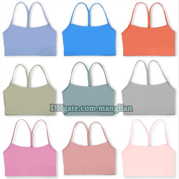 

Women Tank Top Built-in Bra Cami Top Bra Y-shaped design Yoga Cami Sports Cami Quick-Dry Camisole with Elastic Fitness Gym Workouts Spaghetti Strap Top, White