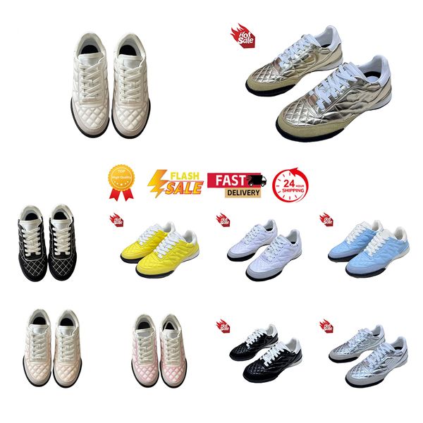 

Designer's New Retro Round Toe Diamond Pattern Lace-up German Style Training Shoes Letter casual shoes Women's Double Lace-up Casual Cornetto Shoes daF, A white