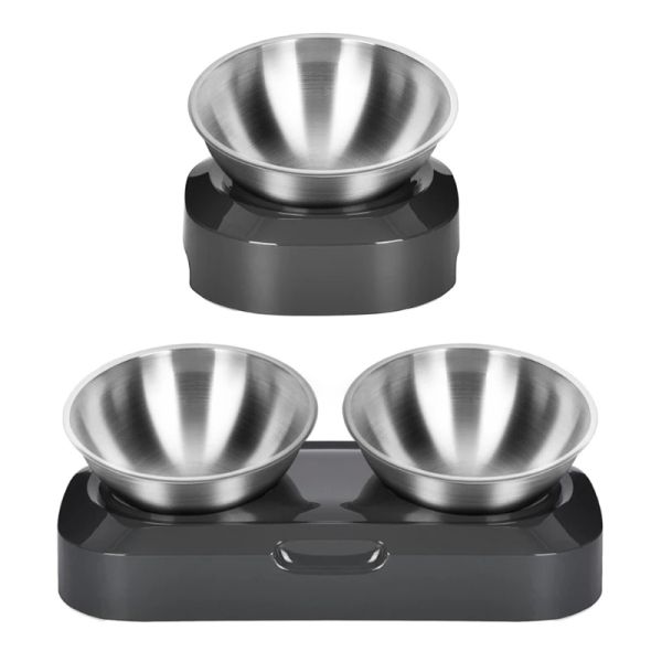 148041 High-quality paper cat bowls are made of food-grade paper, which is non-toxic and harmless to cats' health