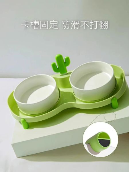 161778 Using nano silver ion antibacterial technology, it can effectively inhibit bacterial growth, constantly protect the hygiene of cats' diet