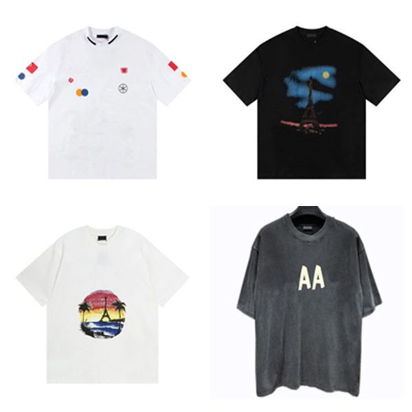Top Qaulity men designer t shirt 100% cotton tees print t shirts fashion casual short sleeves tee comfortable breathable for Mens Women tshirt B66362