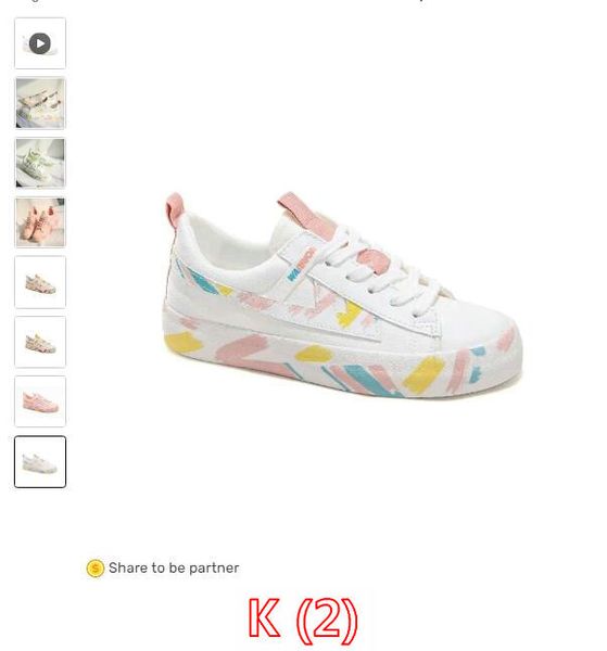

35Color 1 Low Kids Shoes Basketball Shoes Running Shoes High quality size 25-35, Fuchsia