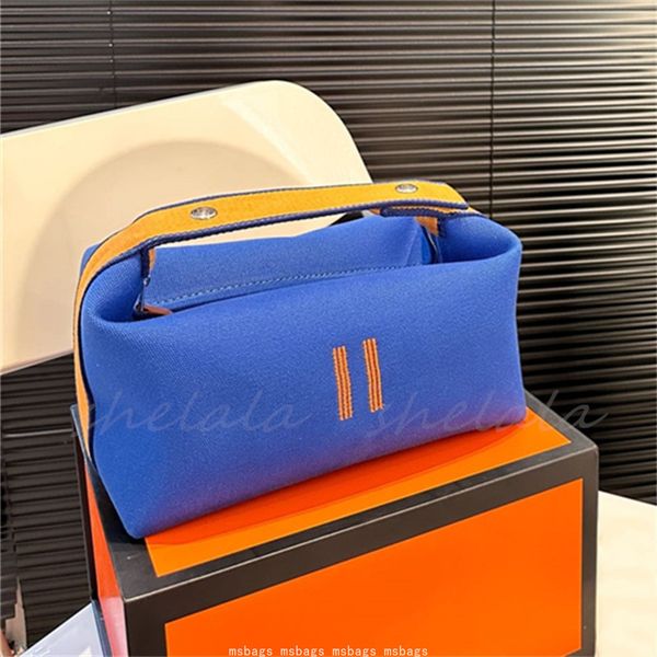 

Women Canvas Cosmetic Bags designer makeup bag small toiletry shoulder bags handbag fashion wash pouch 10A, No1 green(l0g0)