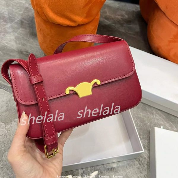 

Woman Designer Triomph bag handbag baguette purse small shoulder phone bag fashion lady 10A, Pink