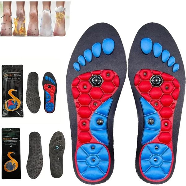 Acupressure Insoles Orthopedic Insoles for Men Women Shoes Insoles Shock Absorption Insoles Magnetic Insoles for Weight Loss 250208