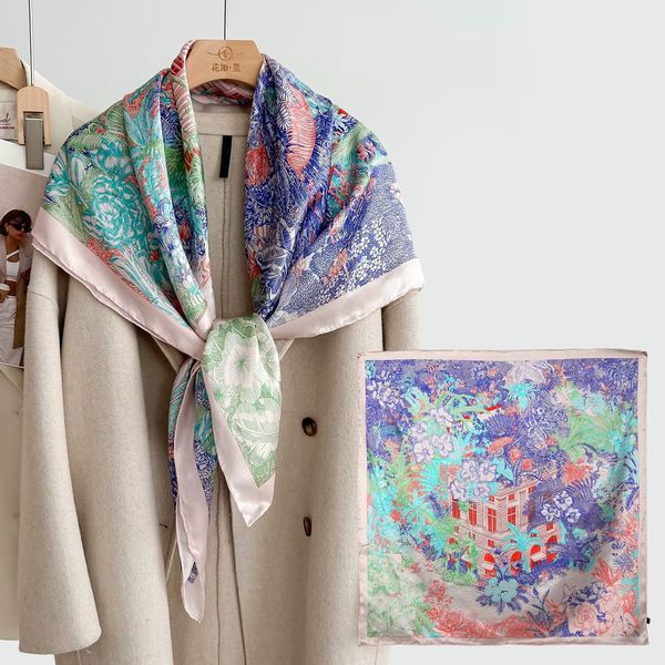 

Retro Spring and Autumn Fashion Silkworm Scarf --832691