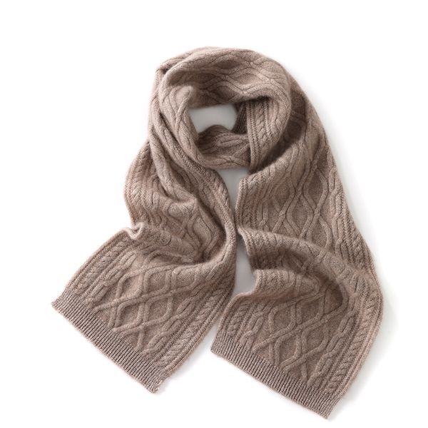 

Fried Dough Twists high-end couple neck protection cashmere scarf --862096