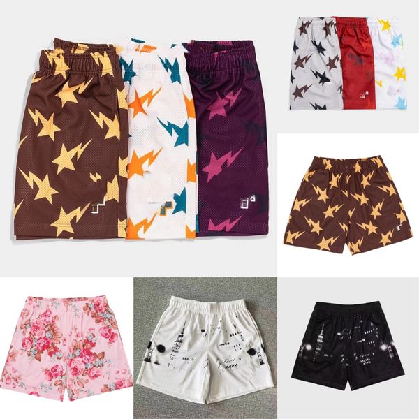 

Men's Shorts womens basketball short designer mens mesh swim shorts running cloud top fiess loose fit football sport quarter pants, Burgundy