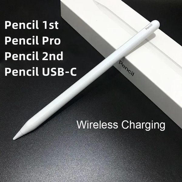 

2nd Generation With Animated Pop-up Stylus Pen Magnic Attraction Wireless Charging Pencil 2 Touch Screen Pens for iPad Pro 3rd 11 12.9 Mini 6 Air 5th 6th