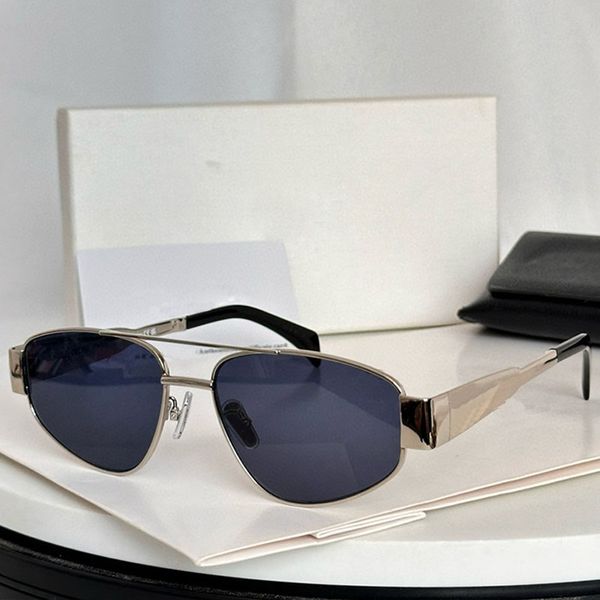 

Sunglasses For Women Mens Designer Pilot Metal Frame Glasses Summer 40281 Classics Green Lens Multifunctional Protective Eyewear